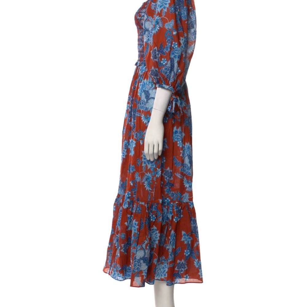 Cara Cara Red Jazzy Midi Dress